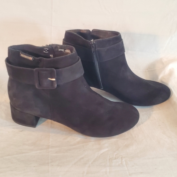Mephisto Shoes - Mephisto Women's BALINA Ankle Boots Size 11 M Black Suede